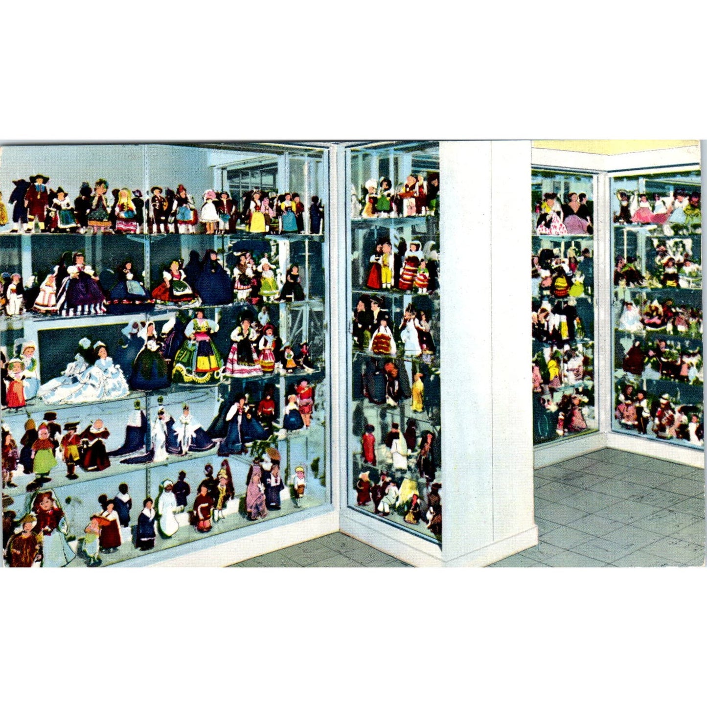 Kathleen Douglass Memorial Doll Collection Washington DC Original Postcard PB7