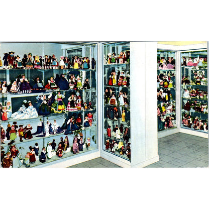 Kathleen Douglass Memorial Doll Collection Washington DC Original Postcard PB7