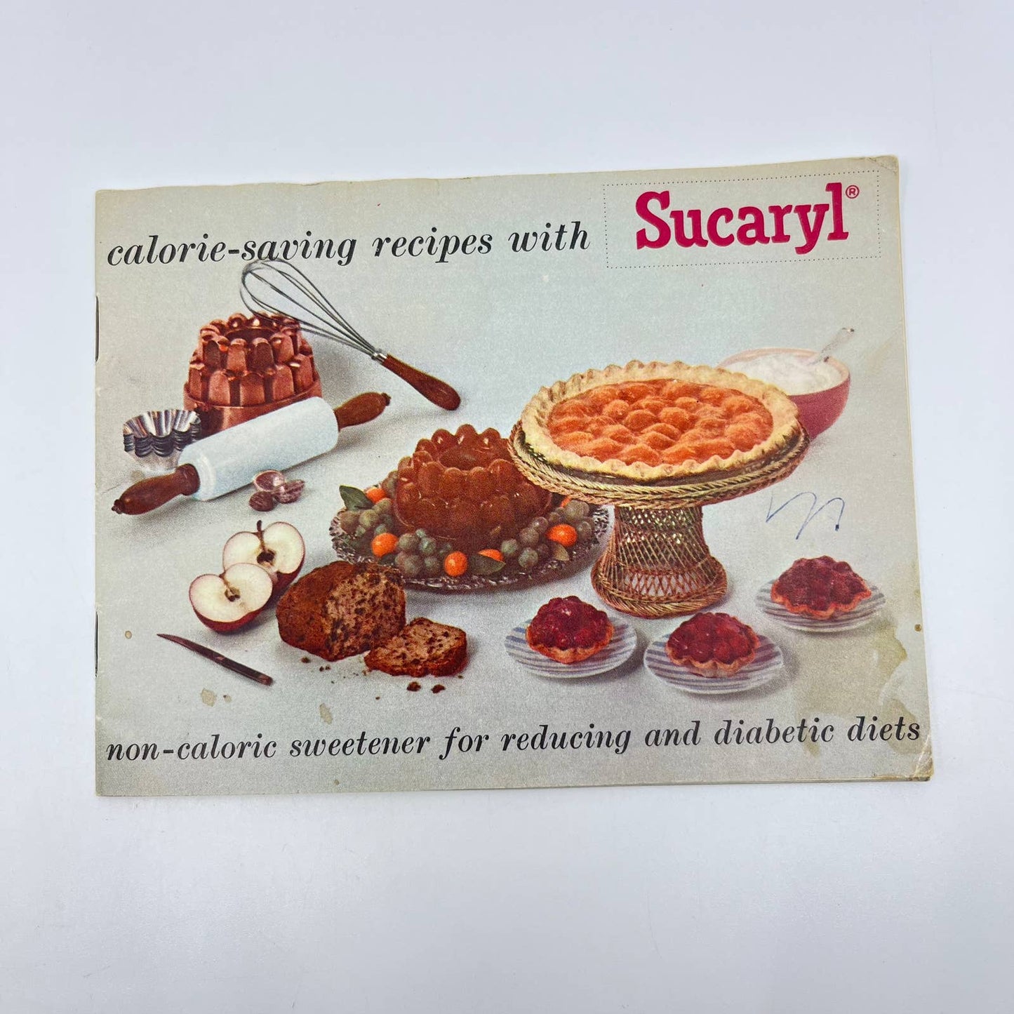 1957 Calorie Saving Recipes with Sucaryl Sugar Substitute Cook Book SC9