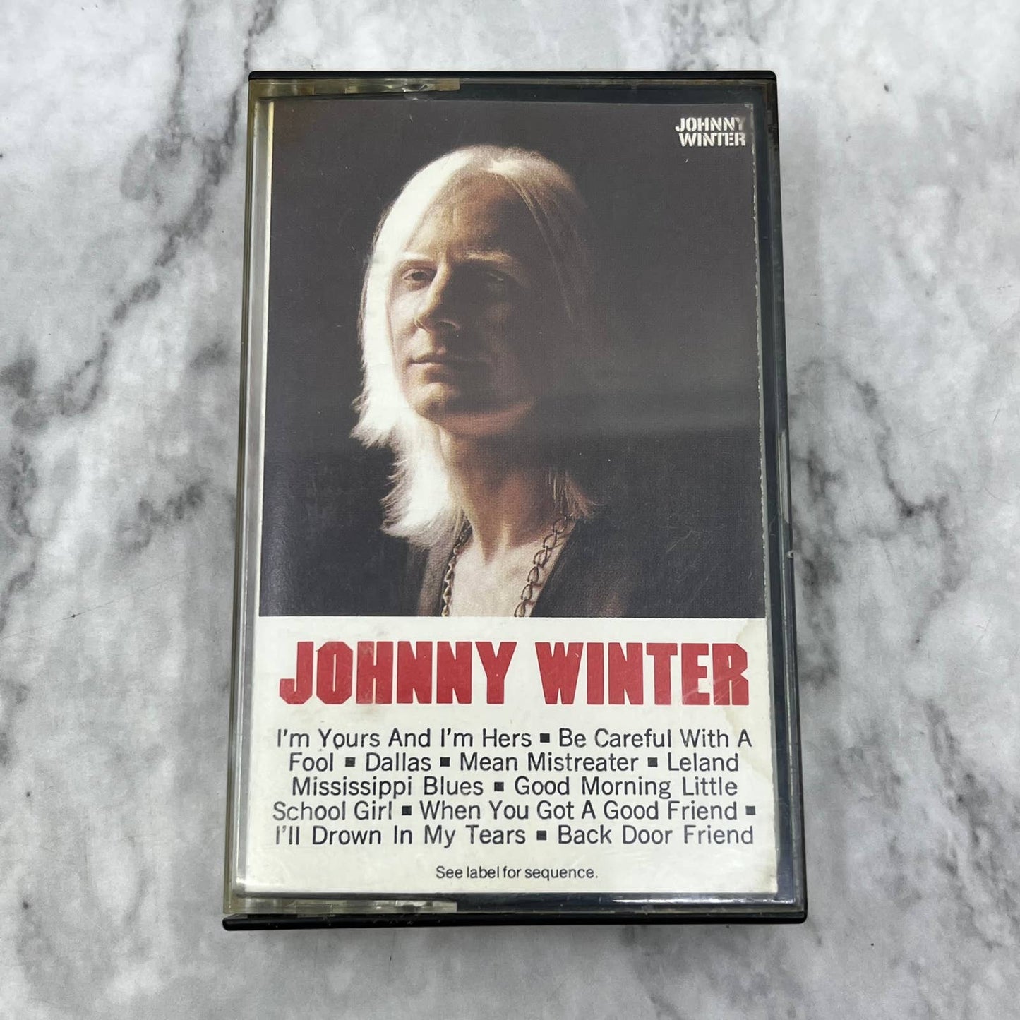 Johnny Winter - Self Titled - Cassette Tape TC7-42