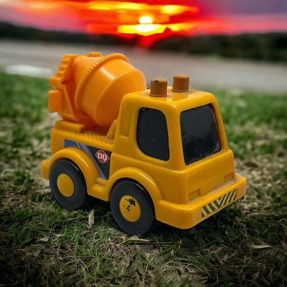 Vintage Dairy Queen Plastic Concrete Mixer- 2002 Toy Truck TC9-T2