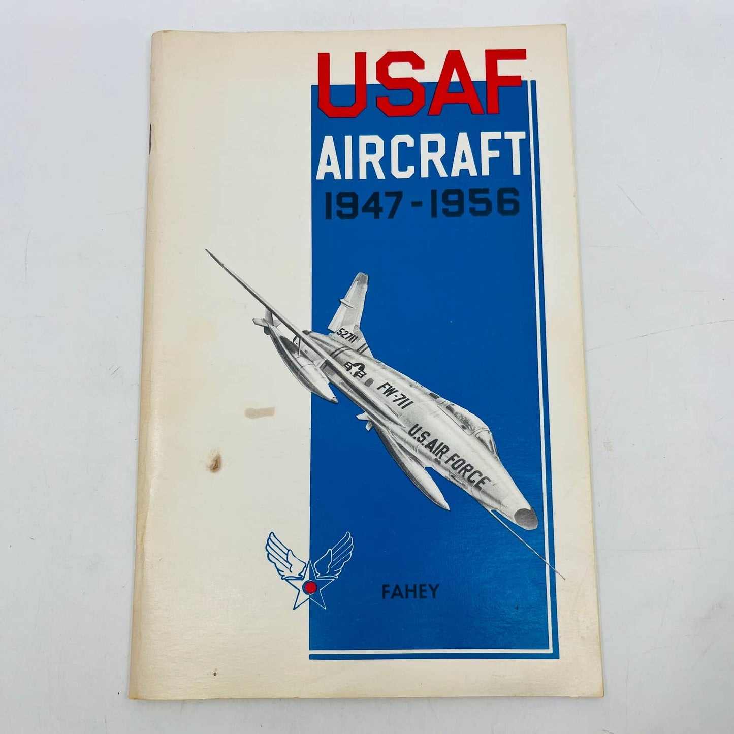 Vintage USAF Military Aircraft 1947-1956 Book by Fahey Aviation TD3