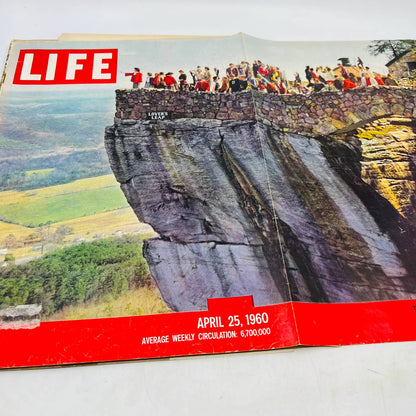 LIFE MAGAZINE - April 25 1960 Lovers Leap / Arnold Palmer Masters TA8