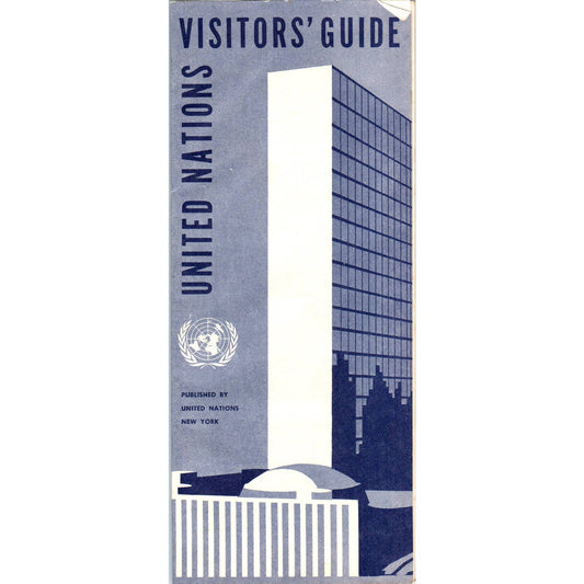 1964 Brochure - United Nations Visitors' Guide SE3-3