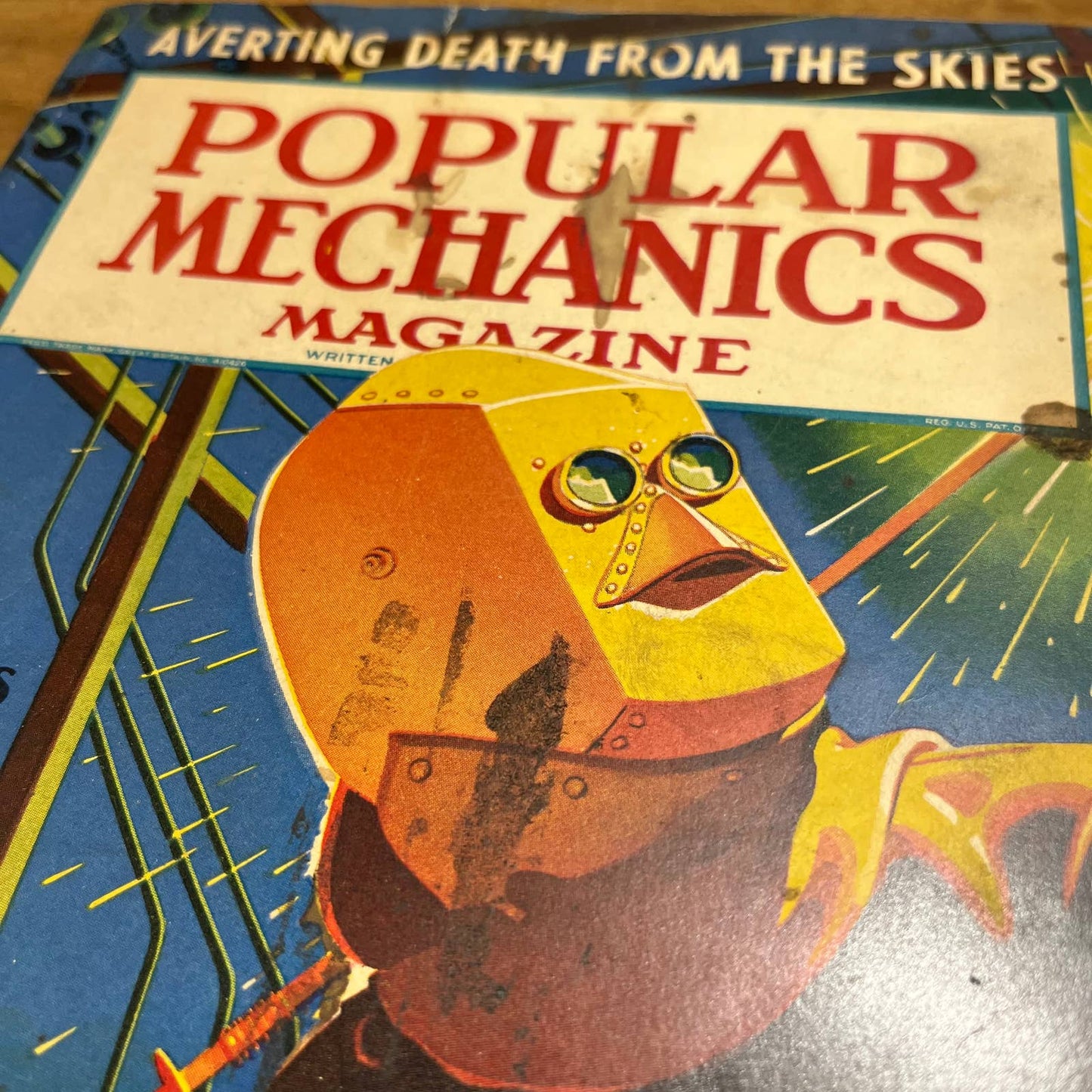May 1941 Popular Mechanics WWII Averting Death From The Skies TH8