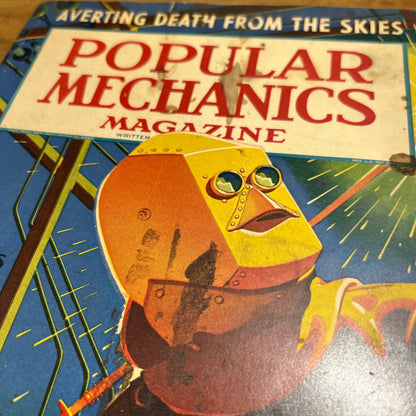 May 1941 Popular Mechanics WWII Averting Death From The Skies TH8