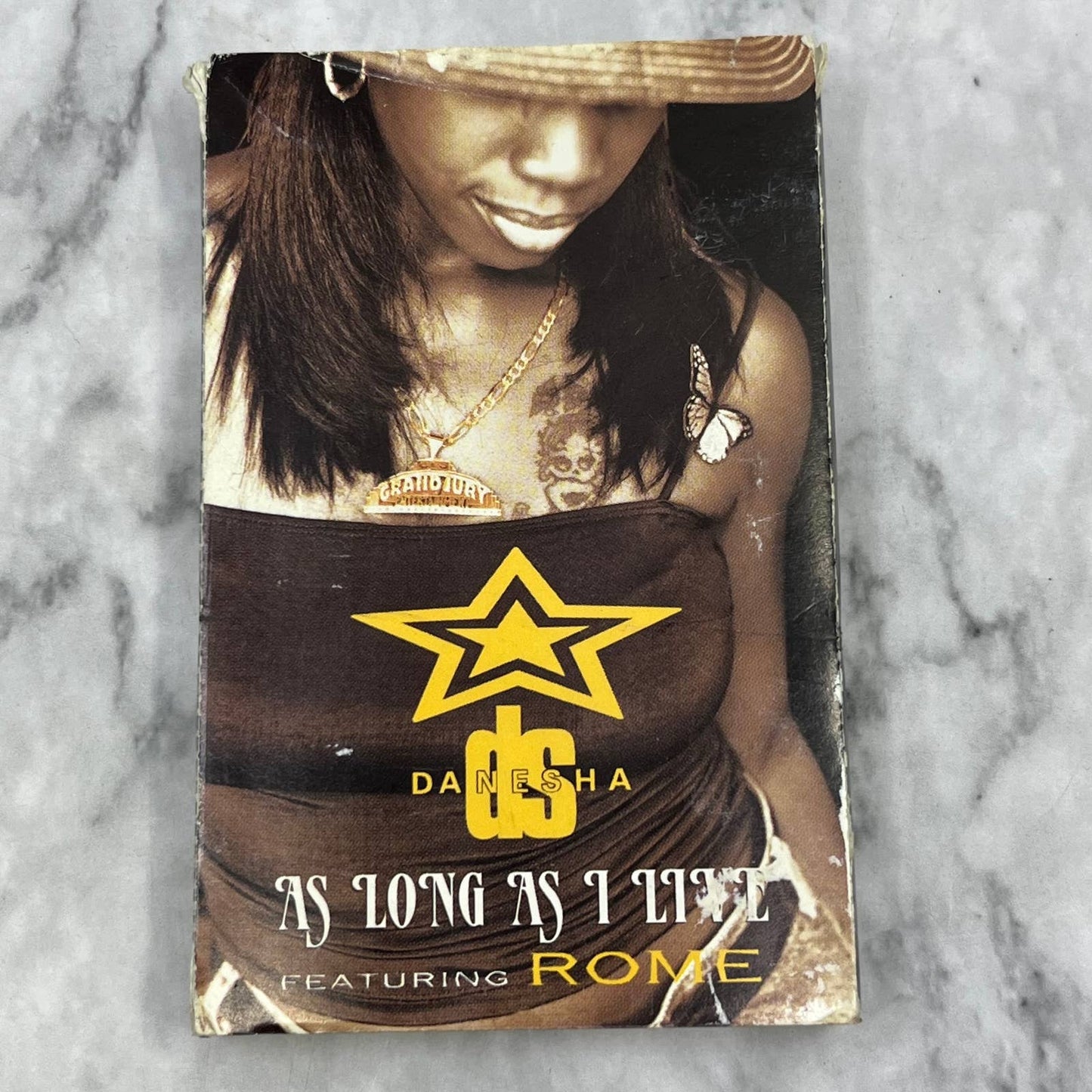 Danesha Starr Feat. Rome As Long As I Live Cassette Tape (Single) TJ4