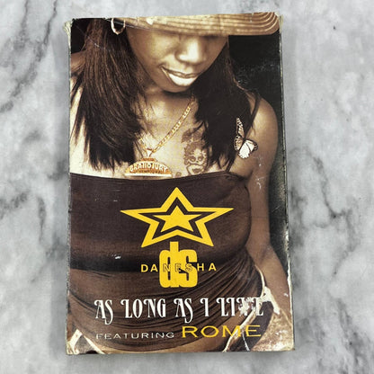 Danesha Starr Feat. Rome As Long As I Live Cassette Tape (Single) TJ4