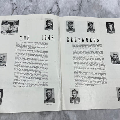 1948 Homecoming Football Game Program Wheaton College Lake Forest College V42-3