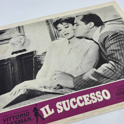 IL SUCCESSO Vittorio Gassman Anouk Aimee Jean Louis Trintignat Lobby Card FL4