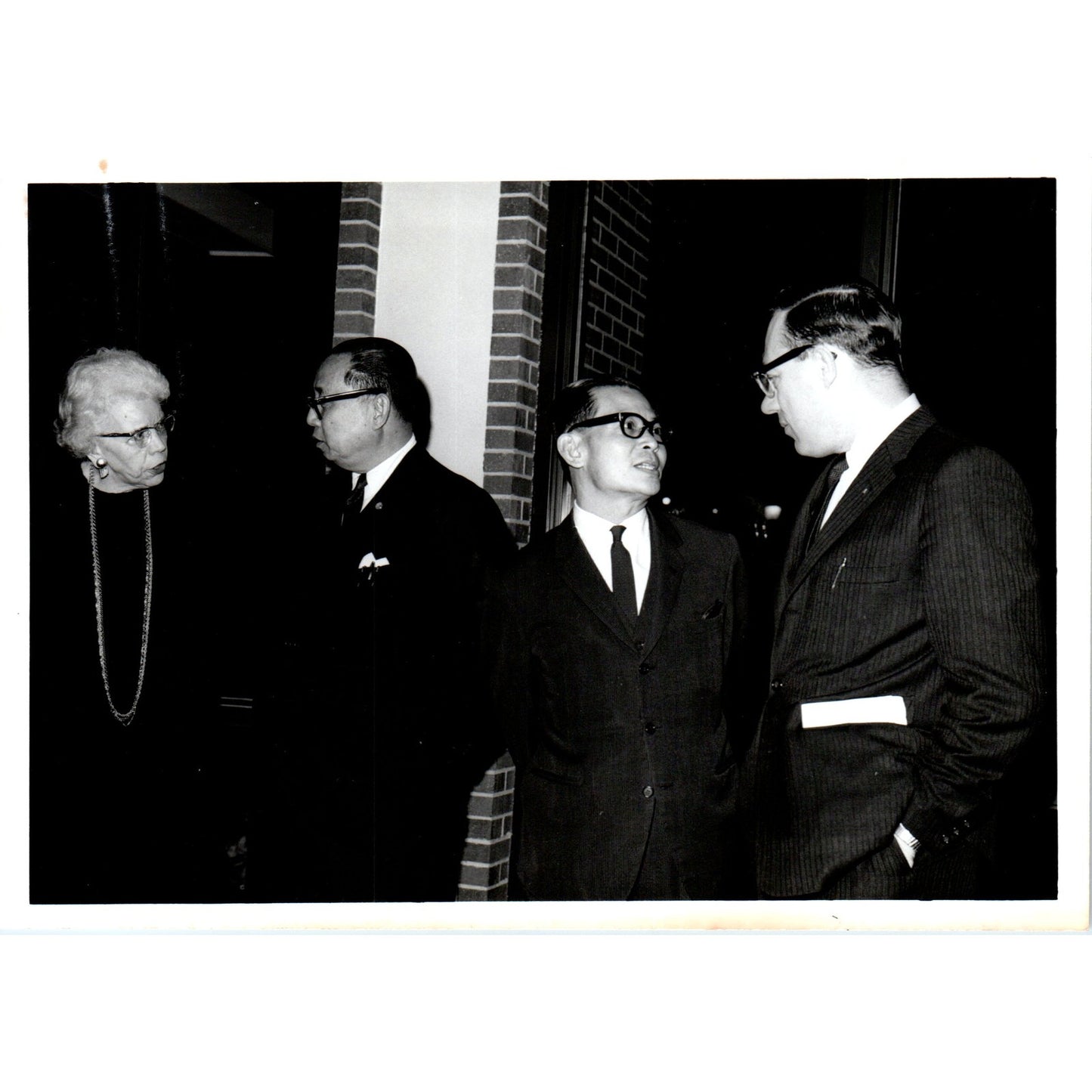 Sukich Nimmanahaeminda Thai Ambassador Yankton East Asia Prog 1967 Photo B8