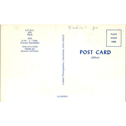 S.F.B.J. Doll, Arman Marseilles Doll, Nadia Doll by Sharon Johnson Postcard PB8