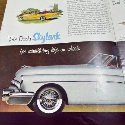 1953 Buick’s Greatest Cars in 50 Years Full Color Deluxe Sales Brochure B4