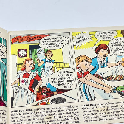 1957 Advertising Baking Soda Comic Book Arm & Hammer - Know How Family D4