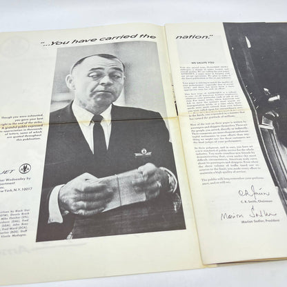 Aug 1966 Astrojet American Airlines Pilot Crew Newsletter End of Strike TC6