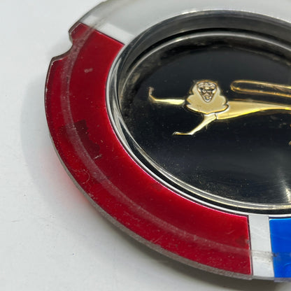 Vintage 1950s Ford Hubcab Center Sunray Design Lion SE9