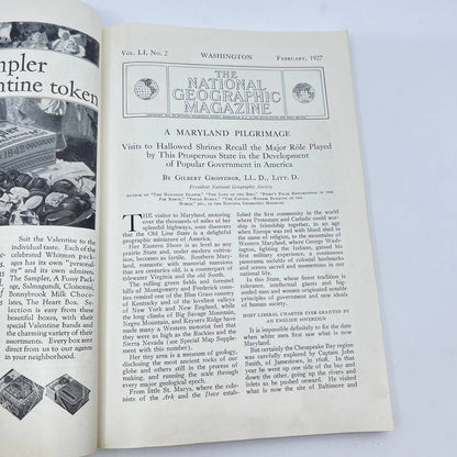 National Geographic February 1927 Maryland Aymara Peruvian Bolivian Andes TF5