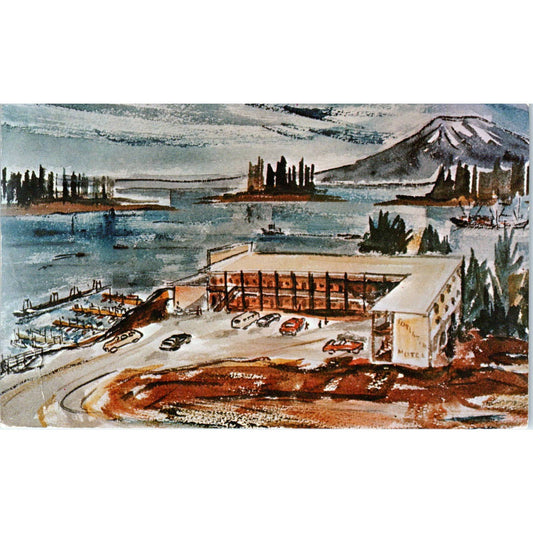 Potlatch House Sitka-By-The-Sea 1969 Alaska Original Postcard TK1-30