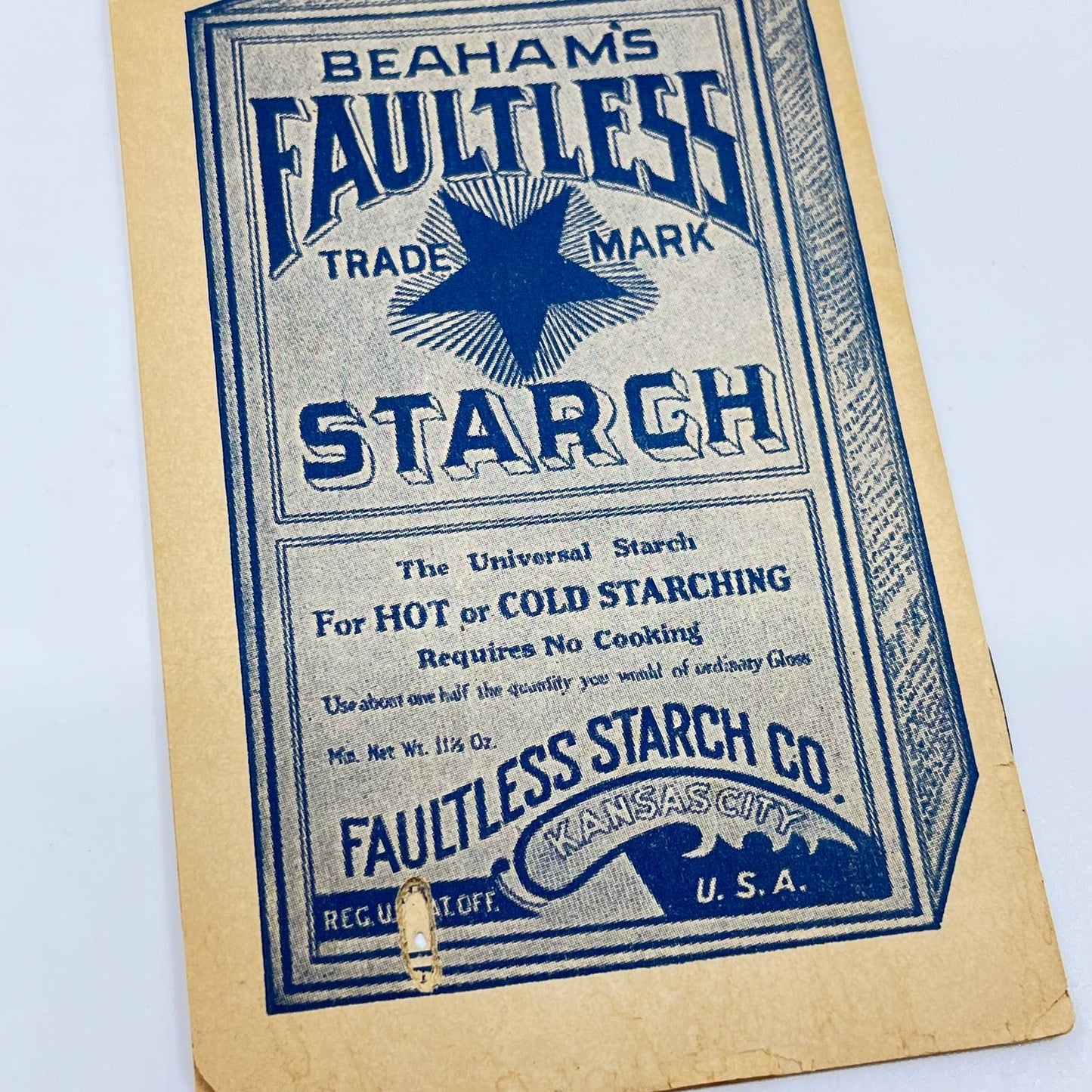 Antique The Faultless Starch Children’s Library Book Set of 3 SC6