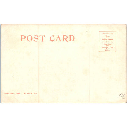Snow Peaks in Southern California c1906 Original Postcard TK1-P20