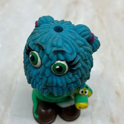 1989  Blue Snake McDonalds Funny Friends Fry Guys Kids Happy Meal TC9-T1