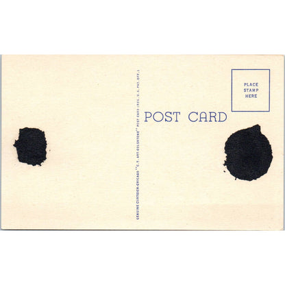 Holy Ghost Cemetery Dickeyville Wisconsin Original Postcard TJ9-P3