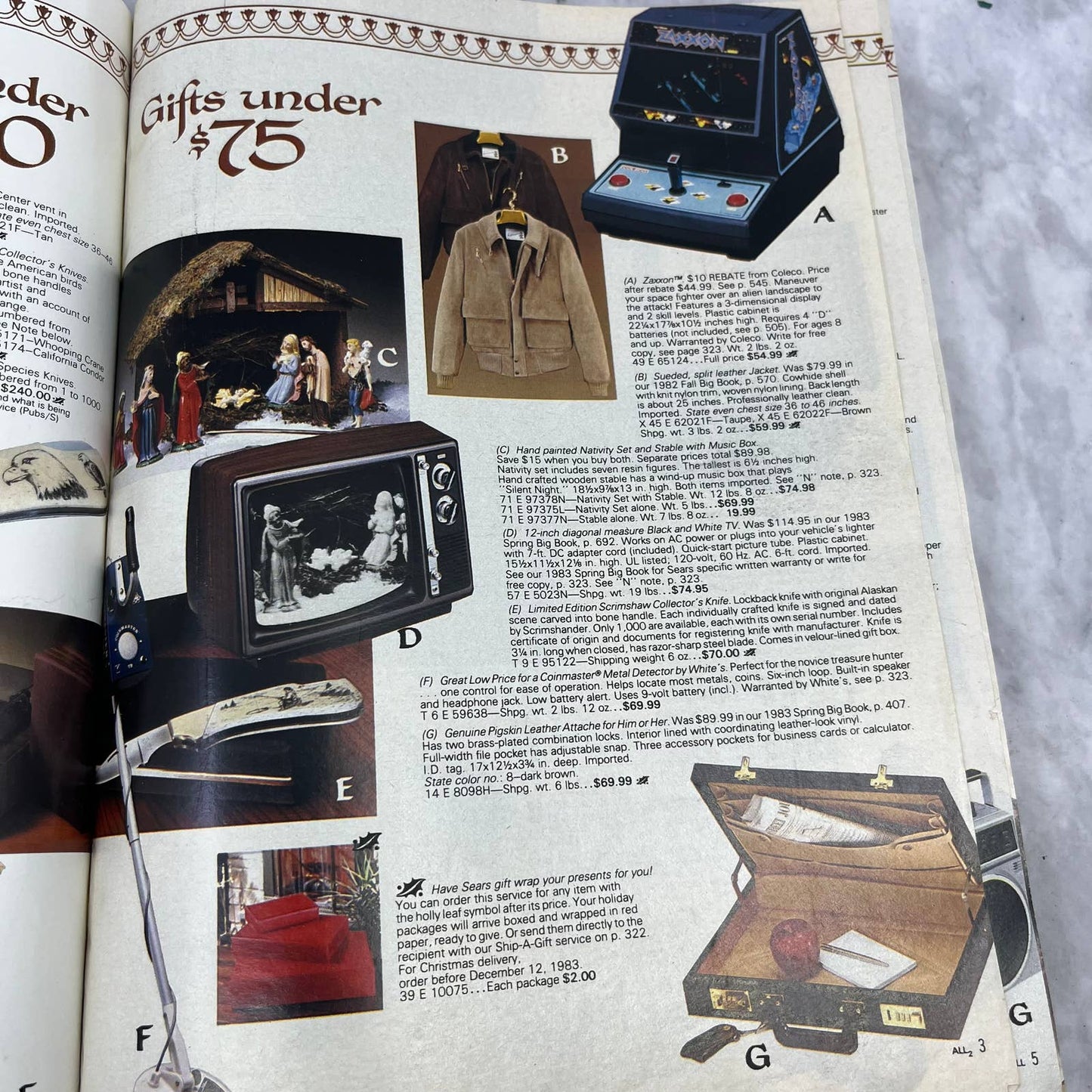 1983 Sears Wish Book Christmas Catalog / Atari / Barbie / Dukes of Hazard S3