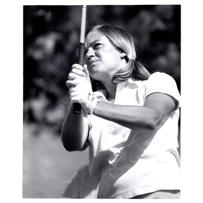 1972 Original Press Photo Ladies' PGA Golf Jane Blalock ~8x10 AD1-2