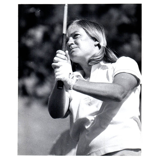 1972 Original Press Photo Ladies' PGA Golf Jane Blalock ~8x10 AD1-2