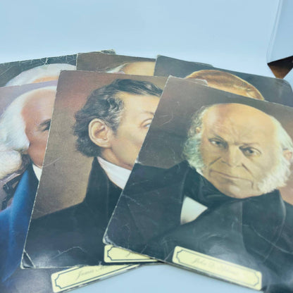 Vintage 1972 Set of 37 Presidential  Portraits Ottenheimer Publishing 11x14 TC4