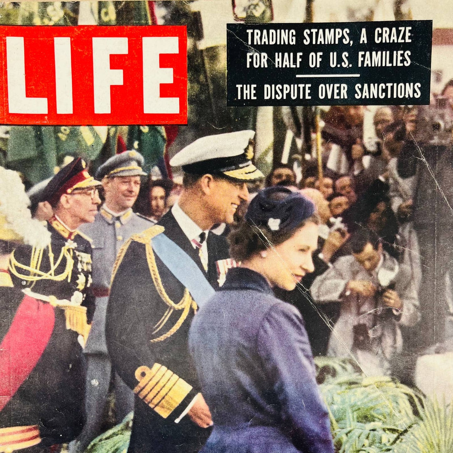 LIFE Magazine March 4, 1957 REUNION IN PORTUGAL Queen Elizabeth Stamps TA8