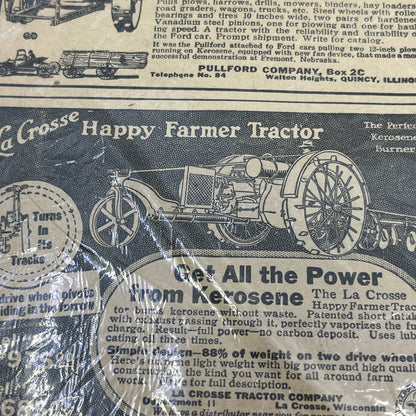 1918 Farm Engineering F.M White Farming Q&A Article American Agriculturalist AB7