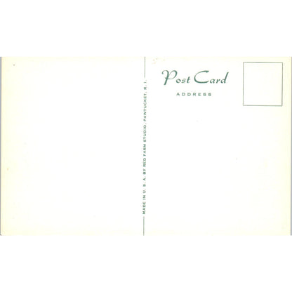 Dolls on Braided Rug Illustration Signed Ellen Original Postcard PB4