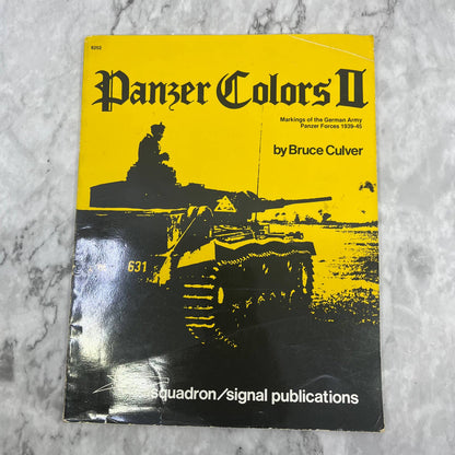 Panzer Colors II Markings of the German Army Panzer Forces 1939-45 Culver TJ7