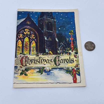 Vintage Christmas Carol Song Book John Hancock Life Insurance Co. Promo SC6