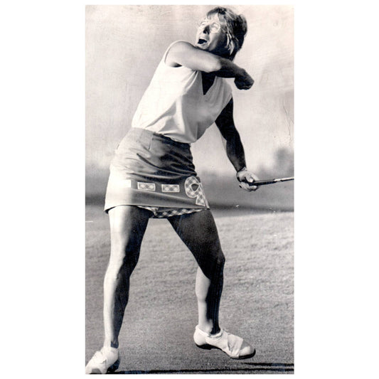 1975 Original Press Photo Ladies' Golf Sandra Palmer Women's Open ~5x9 AD1-3