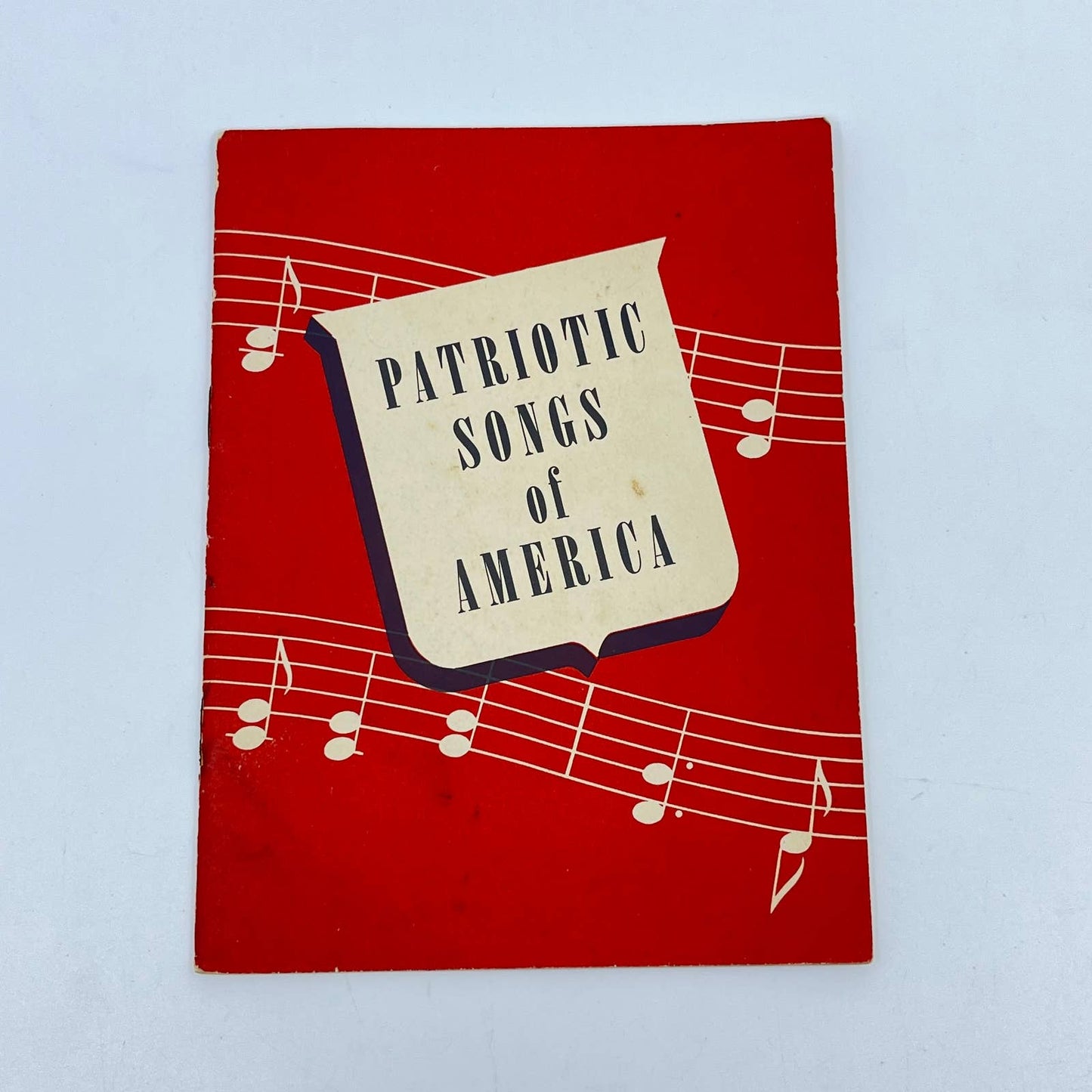 1928 Patriotic Songbook Ad John Hancock Mutual Dan Flickinger Indianapolis SC7