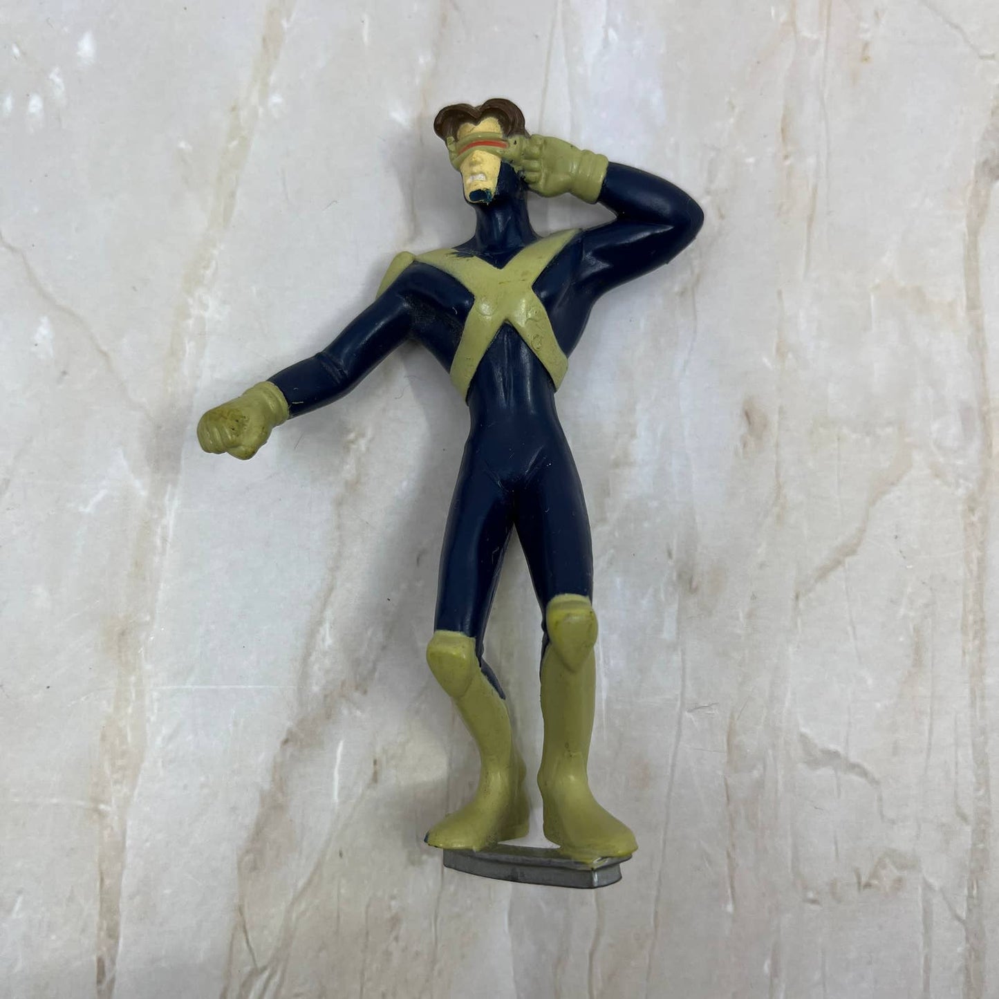 2001 Cyclops 4" Burger King Action Figure Marvel X-Men Evolution TI7-S1