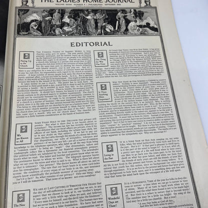 The Ladies Home Journal, September 1916, Kellogg's Pyrex Campbells Audubon TH6
