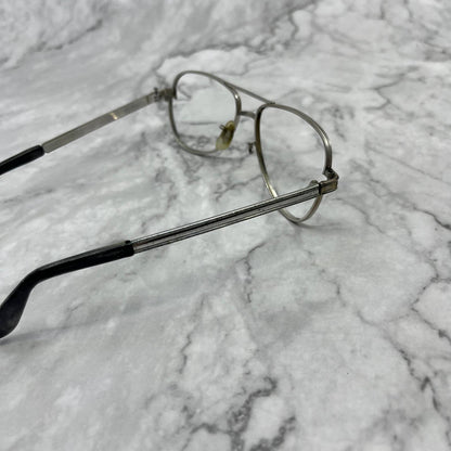 Vintage Art Craft Chrome Aviator Frame Eyeglasses 5 1/4 TD1-2