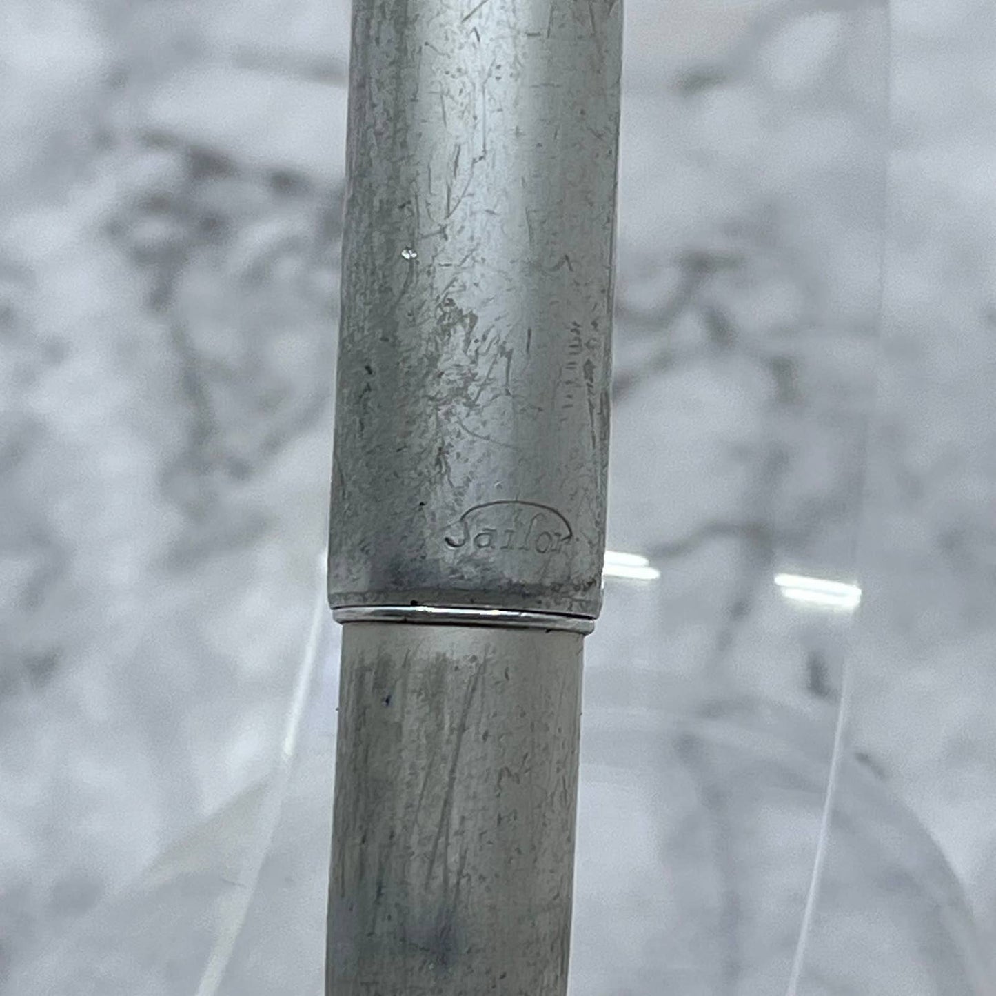Vintage Sailor Long Cap Metal Fountain Pen SE6