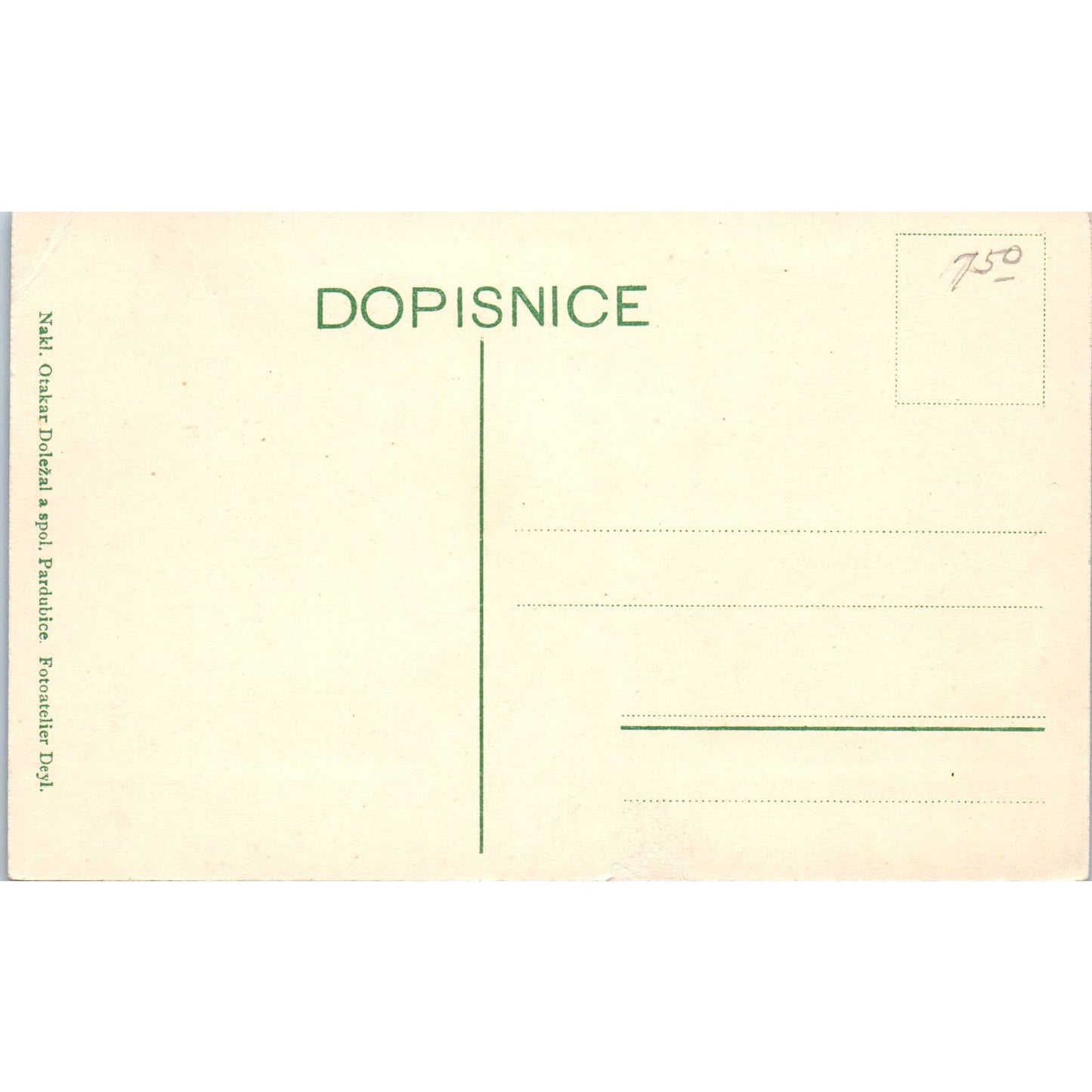 Czech Fox Hunting Pardubice Parforent hunts c1910 Original Postcard TK1-23