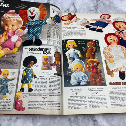 Sears Christmas Wish Book Catalog 1971 Toys Gifts Dolls Barbie GI Joe Clothes S3