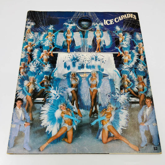 ICE CAPADES souvenir program Peggy Fleming Hello Broadway 1981 Wizard of Ahs BA2