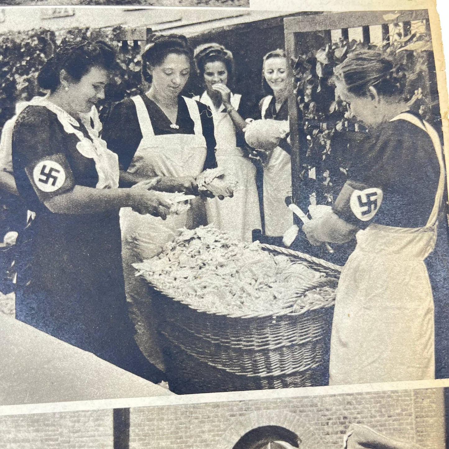 1943 WW2 German Nazi Magazine "Wiener Illustrierte" French Mediterranean FL3