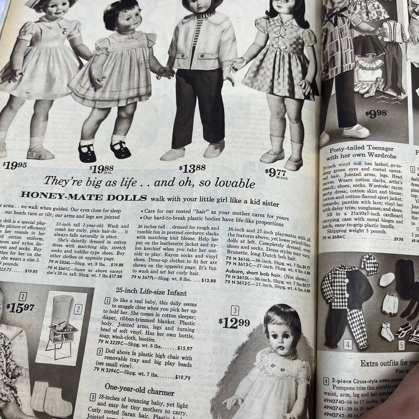 1961 Sears Christmas Wish Book Catalog - Great Vintage Toys & Gifts S3