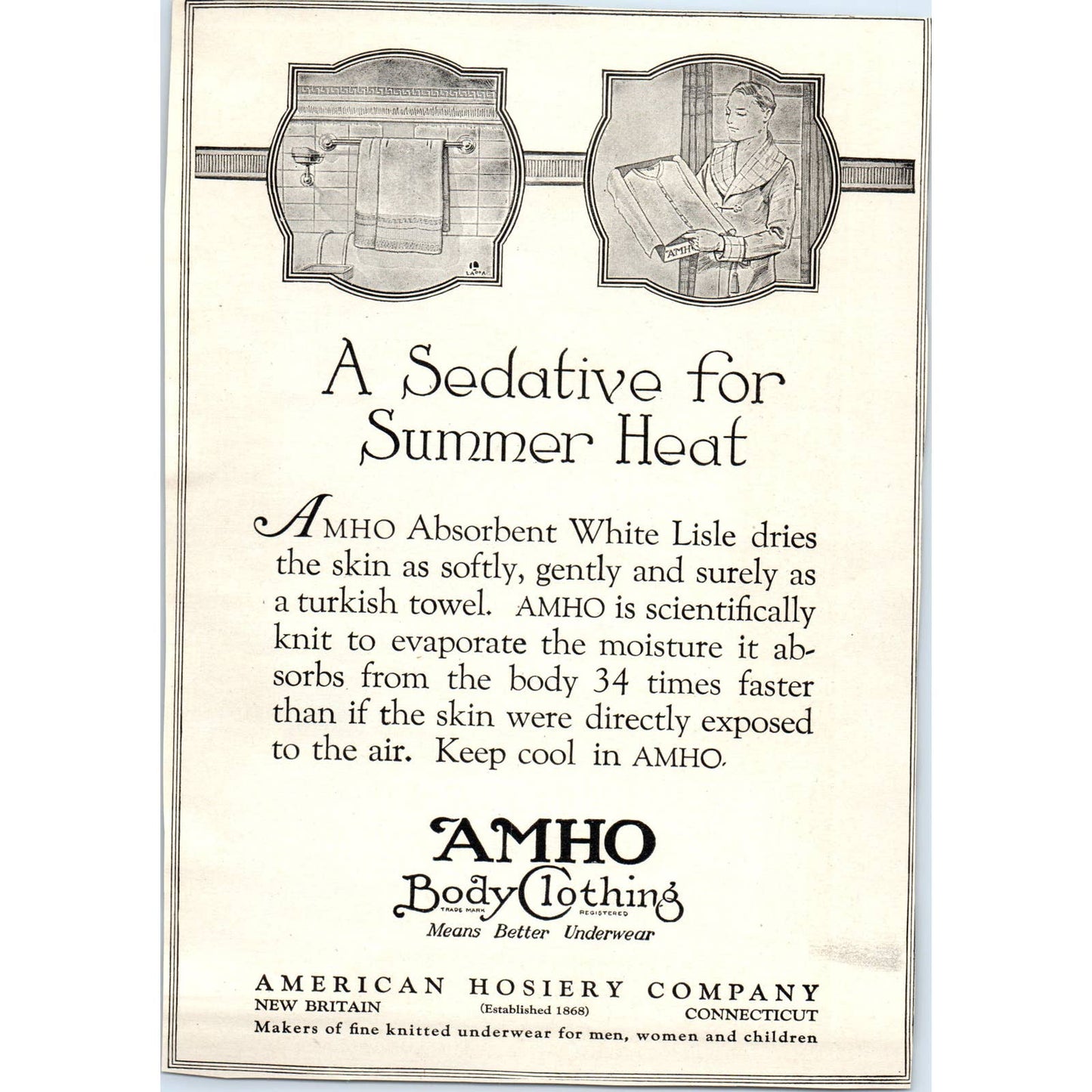 c1920 Harper's Magazine Ad - La Boheme Perfume Arly Paris TF6-1