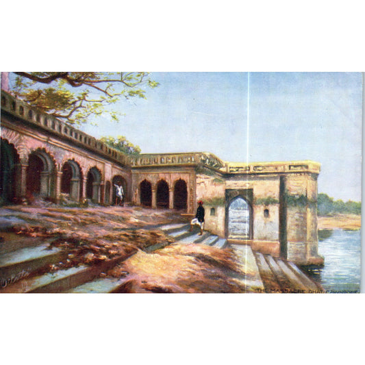 Cawnpore The Massacre Ghat Raphael Tuck Oilette Original Postcard P3-2