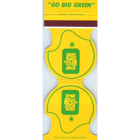 1980 Oregon Ducks College Football Schedule Matchbook Cover SA1-M4