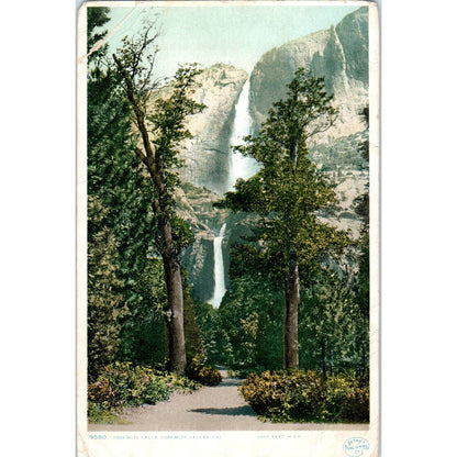 Yosemite Falls, Yosemite Valley CA c1910 - Original Postcard TJ9-P1